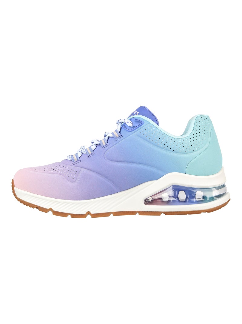 Basket à lacets Skechers Color Waves Bleu - Kiabi