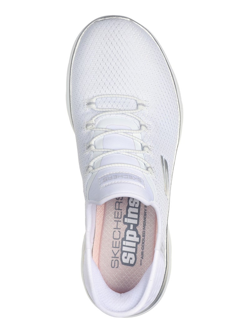 Basket à Lacets Skechers Diamond Dream Blanc - Kiabi
