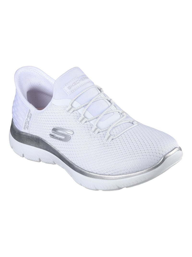 Basket à Lacets Skechers Diamond Dream Blanc - Kiabi