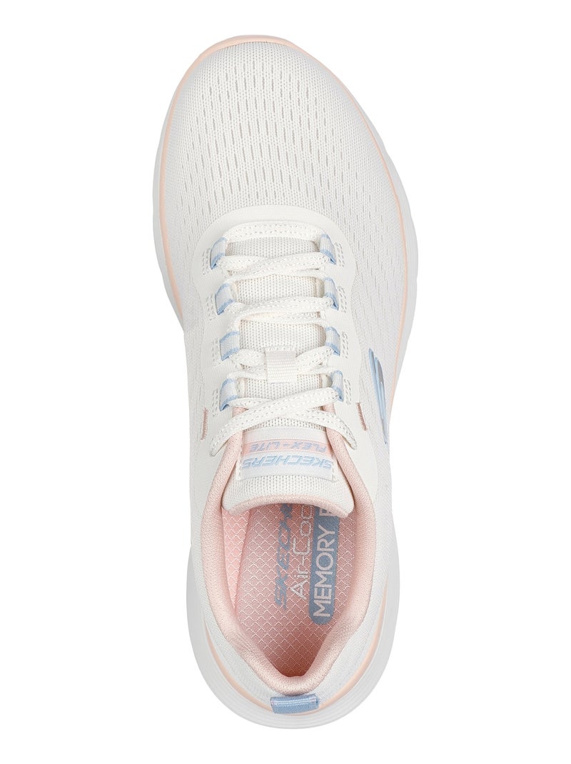 Basket à Lacets Skechers Flex Appeal Blanc - Kiabi