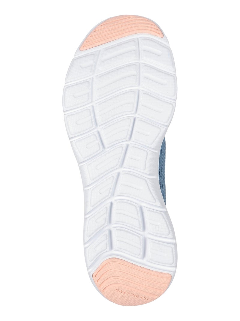 Basket à Lacets Skechers Flex Appeal Bleu - Kiabi