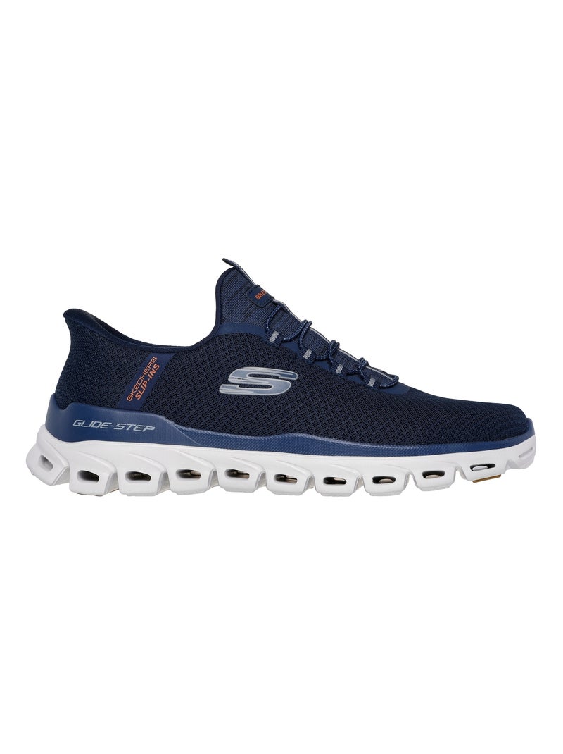 Basket à Lacets Skechers Glide Step Noxus Bleu marine - Kiabi