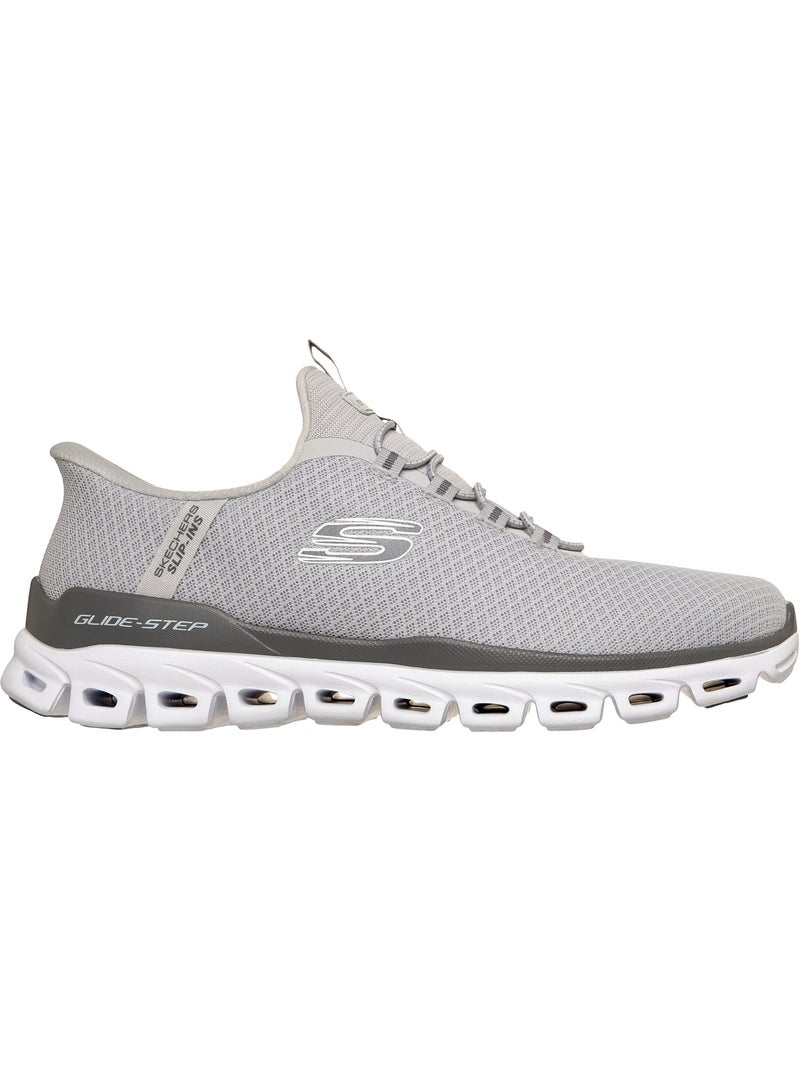 Basket à Lacets Skechers Glide Step Noxus Gris clair - Kiabi