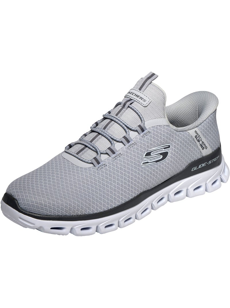 Basket à Lacets Skechers Glide Step Noxus Gris clair - Kiabi