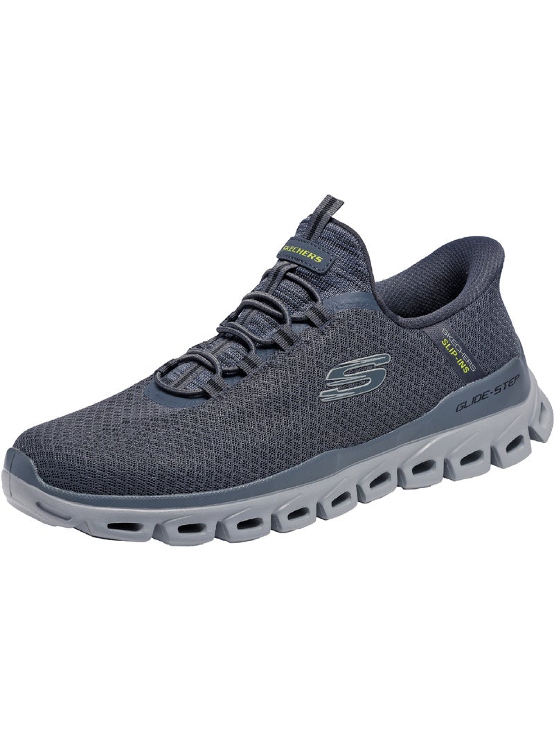Basket à Lacets Skechers Glide Step Noxus Marron - Kiabi