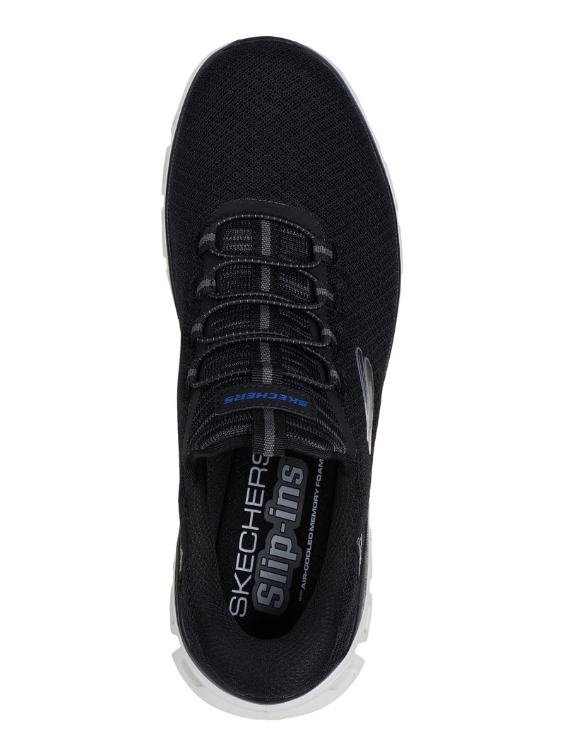 Basket à Lacets Skechers Glide Step Noxus Noir - Kiabi