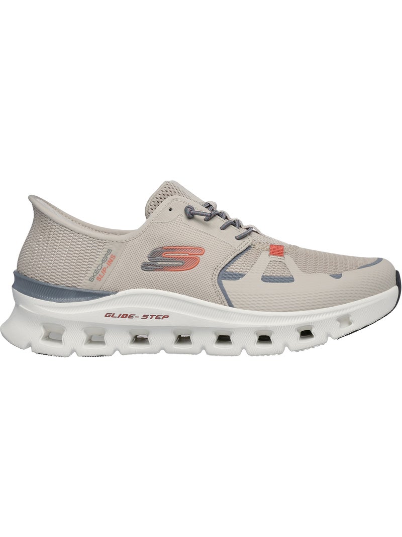 Basket à Lacets Skechers Glide-Step Pro Bleu Gris - Kiabi