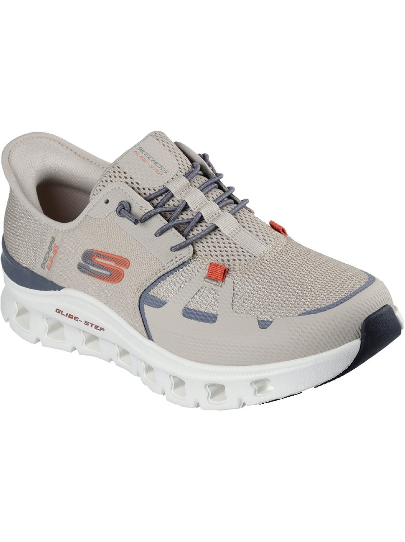 Basket à Lacets Skechers Glide-Step Pro Bleu Gris - Kiabi