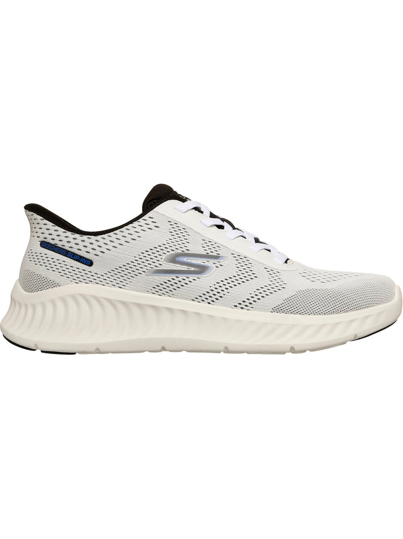 Basket à Lacets Skechers Go Walk Now Payton Blanc Noir - Kiabi
