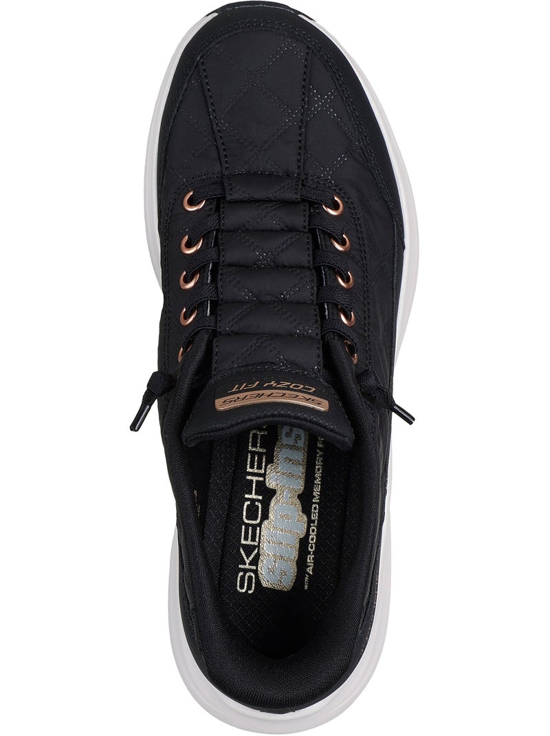 Basket à Lacets Skechers Golden Hour Noir - Kiabi