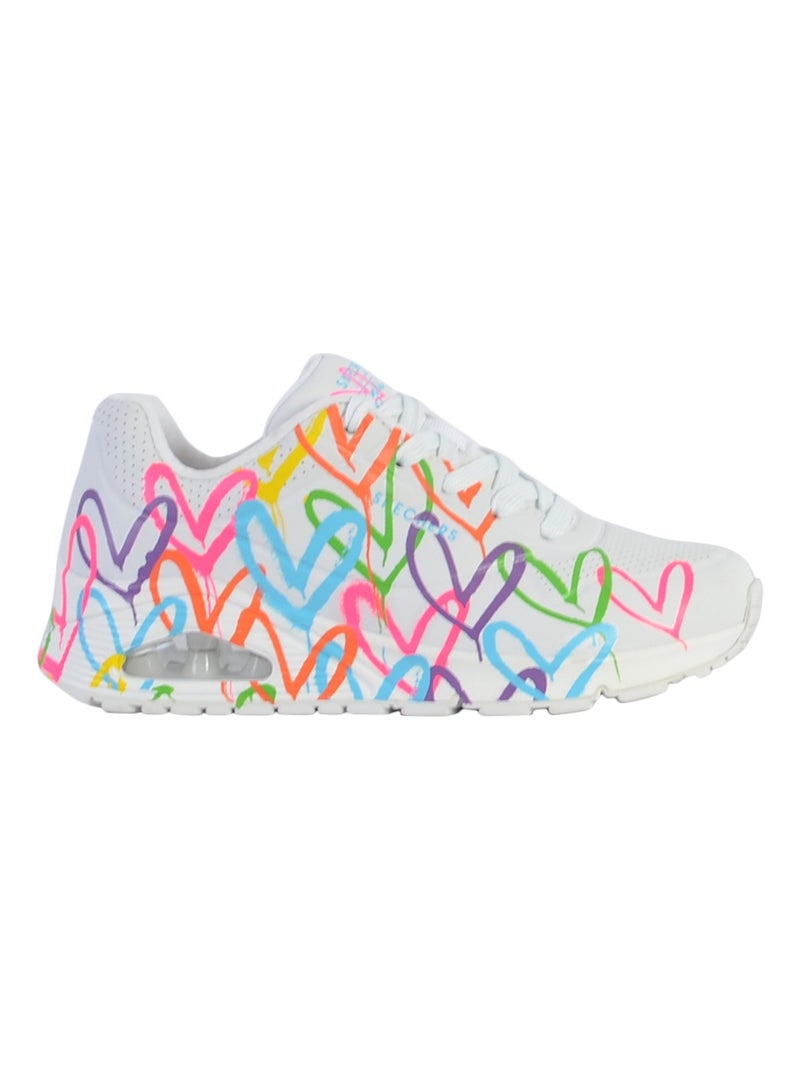 Basket à Lacets Skechers Highlight Love Blanc - Kiabi