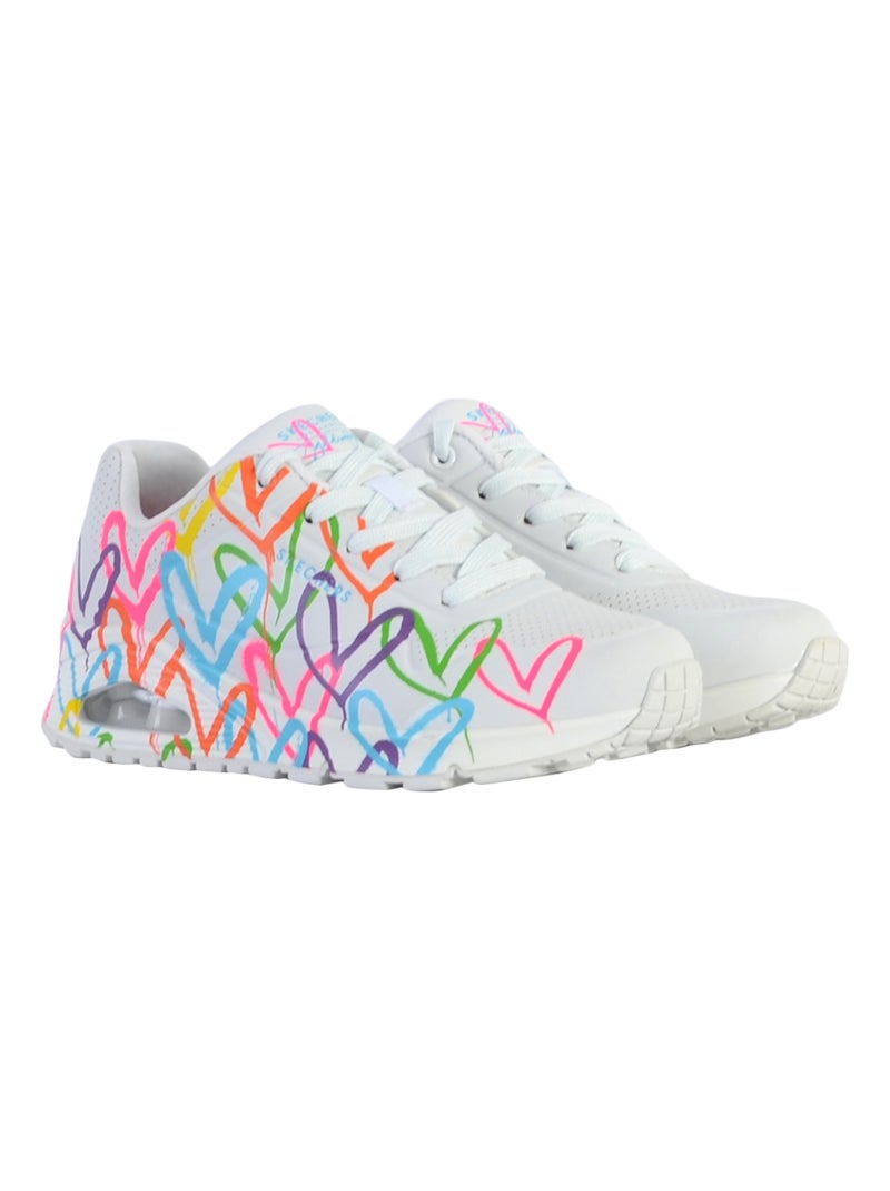 Basket à Lacets Skechers Highlight Love Blanc - Kiabi
