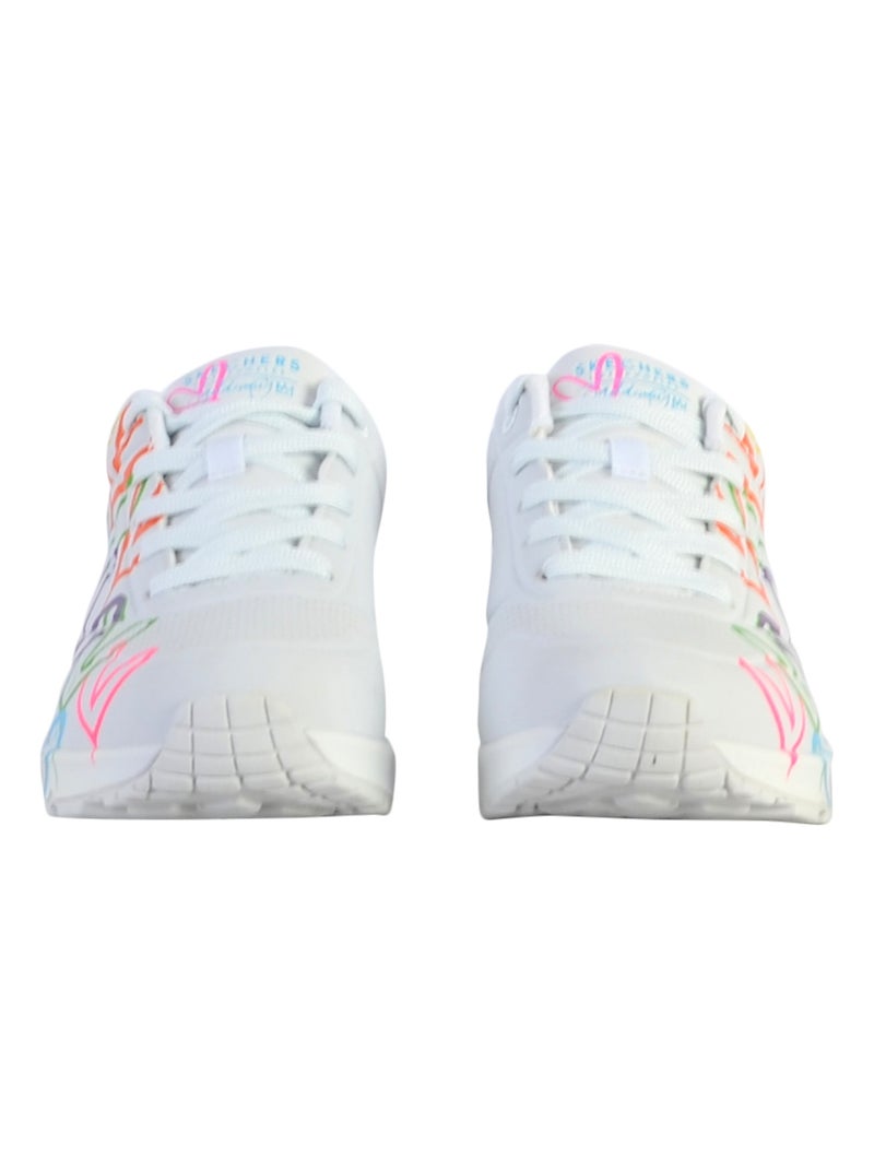 Basket à Lacets Skechers Highlight Love Blanc - Kiabi