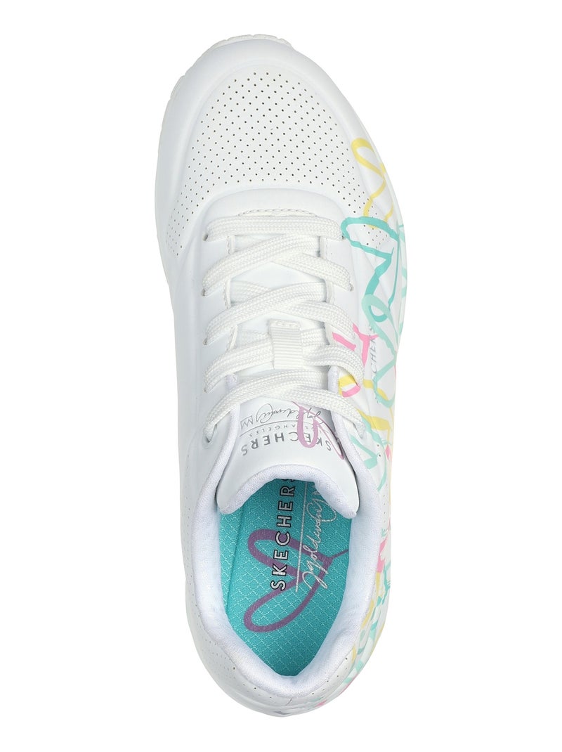 Basket à Lacets Skechers Highlight Love Blanc - Kiabi
