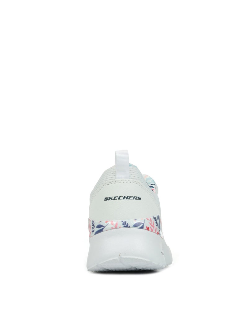 Basket à Lacets Skechers Laid Out Blanc - Kiabi