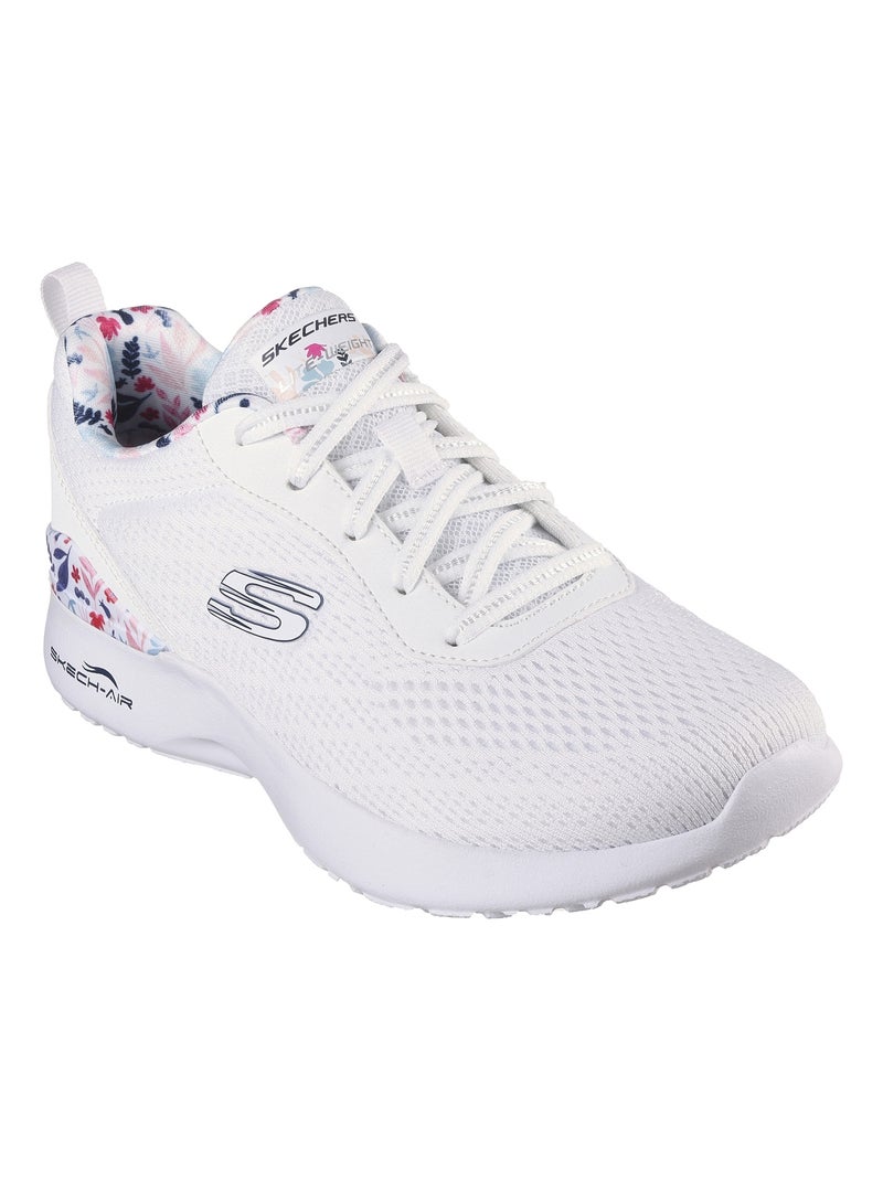 Basket à Lacets Skechers Laid Out Blanc - Kiabi