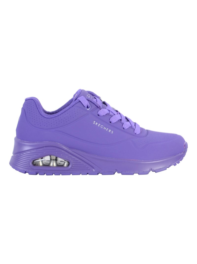 Basket à Lacets Skechers Night Shades Violet - Kiabi