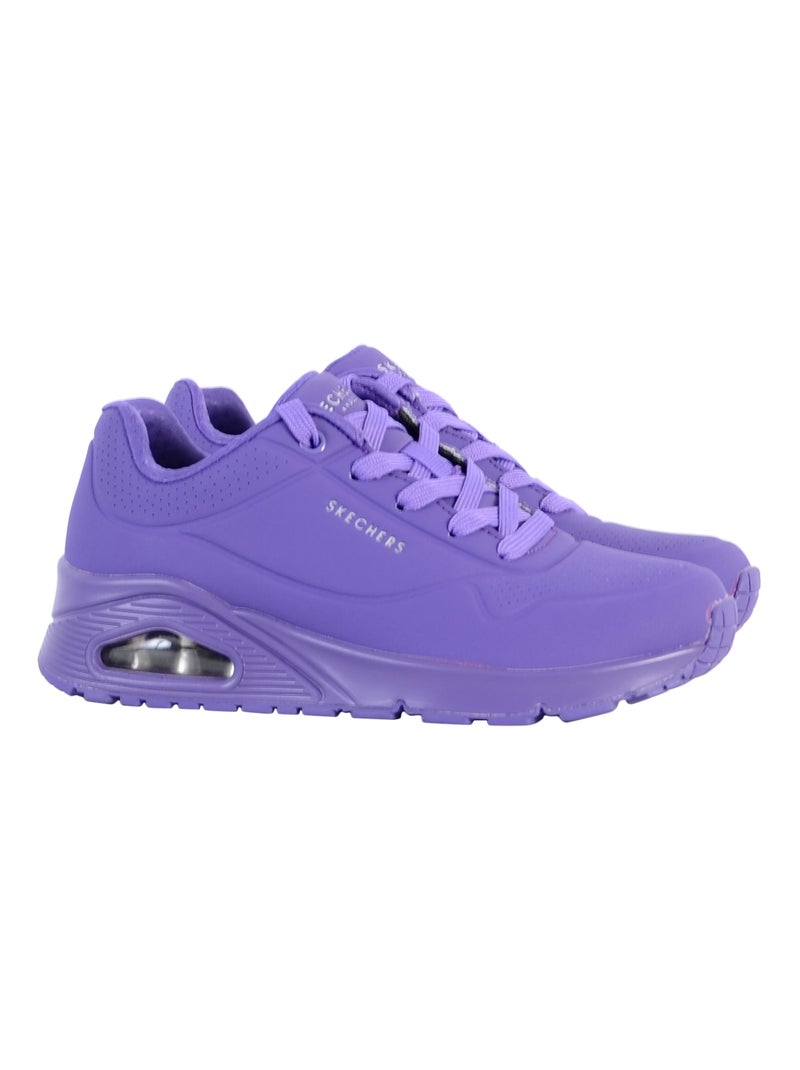 Basket à Lacets Skechers Night Shades Violet - Kiabi