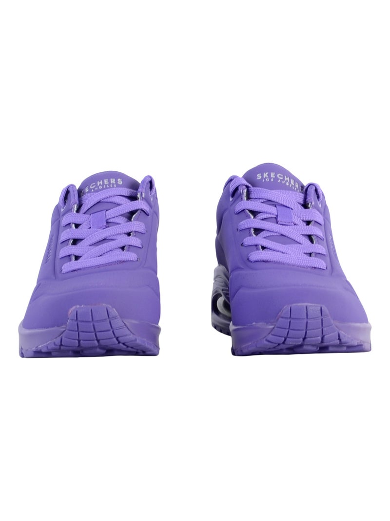 Basket à Lacets Skechers Night Shades Violet - Kiabi