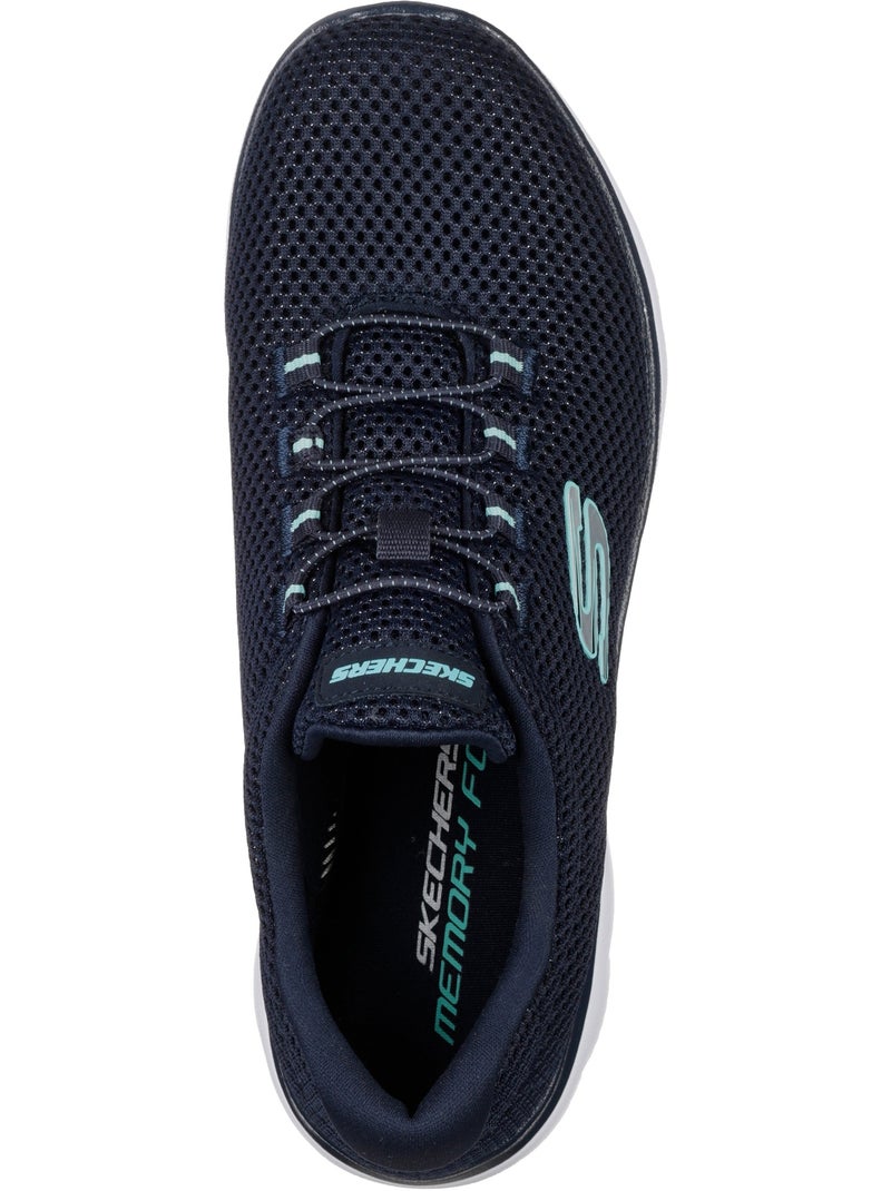 Basket à lacets Skechers Quick Lapse Bleu - Kiabi