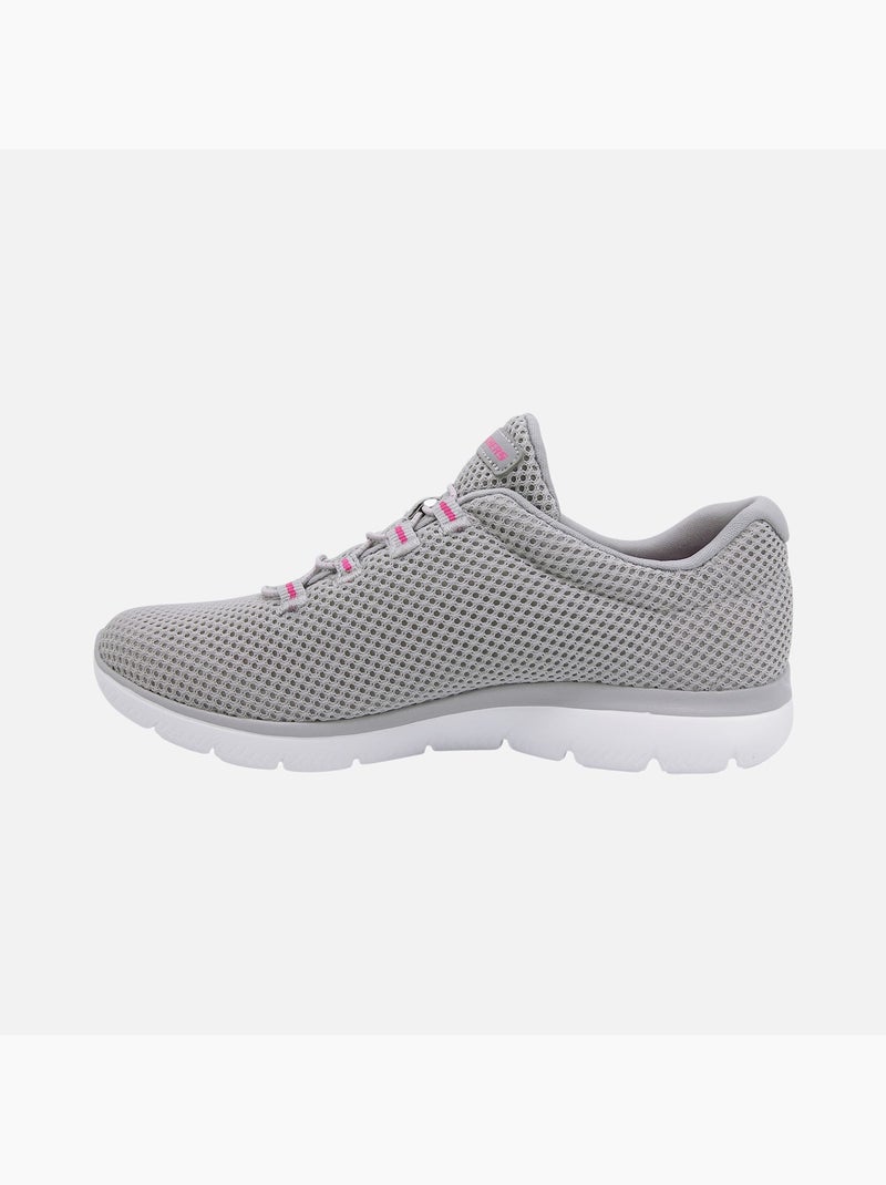 Basket à lacets Skechers Quick Lapse Gris - Kiabi
