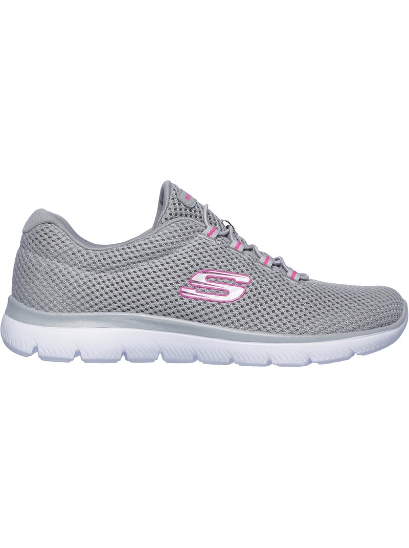 Basket à lacets Skechers Quick Lapse Gris - Kiabi