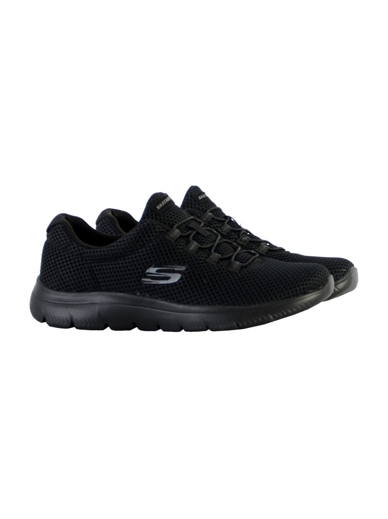 Basket à lacets Skechers Quick Lapse Noir - Kiabi