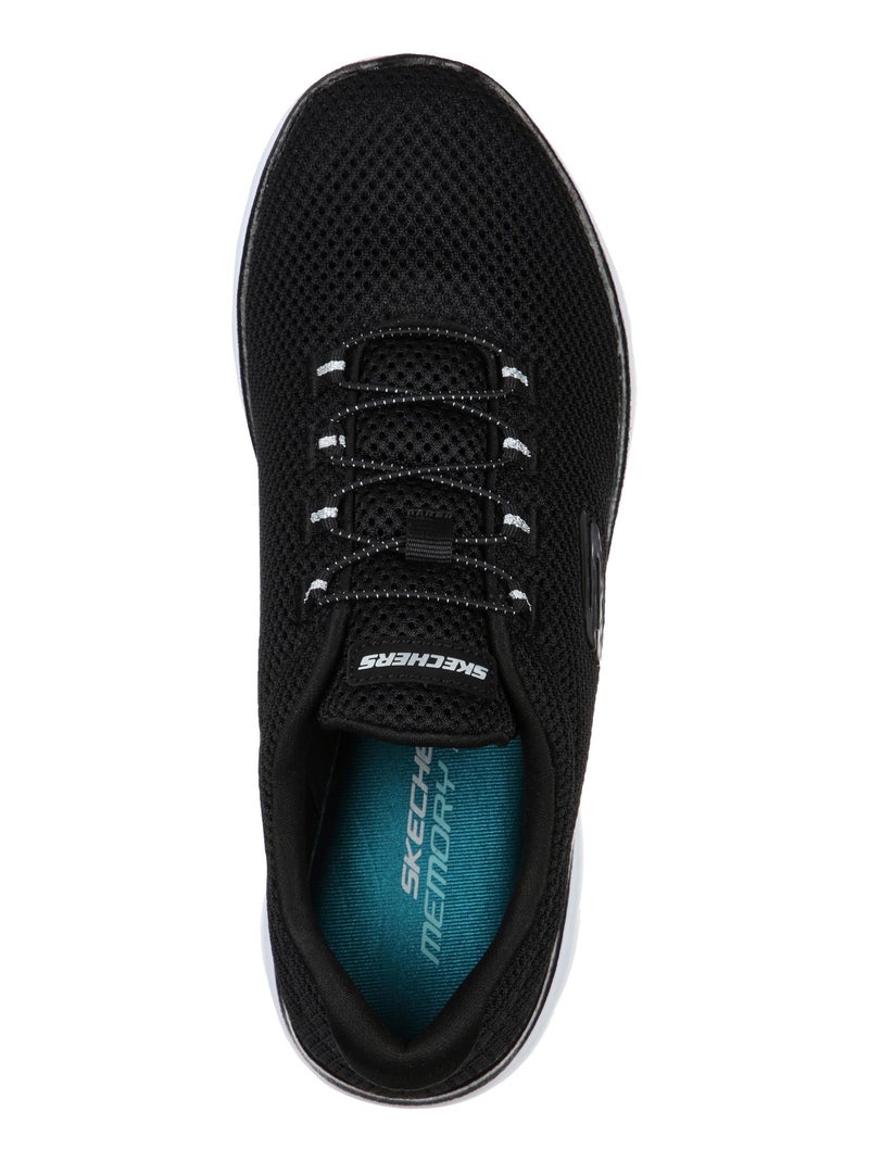 Basket à lacets Skechers Quick Lapse Noir - Kiabi