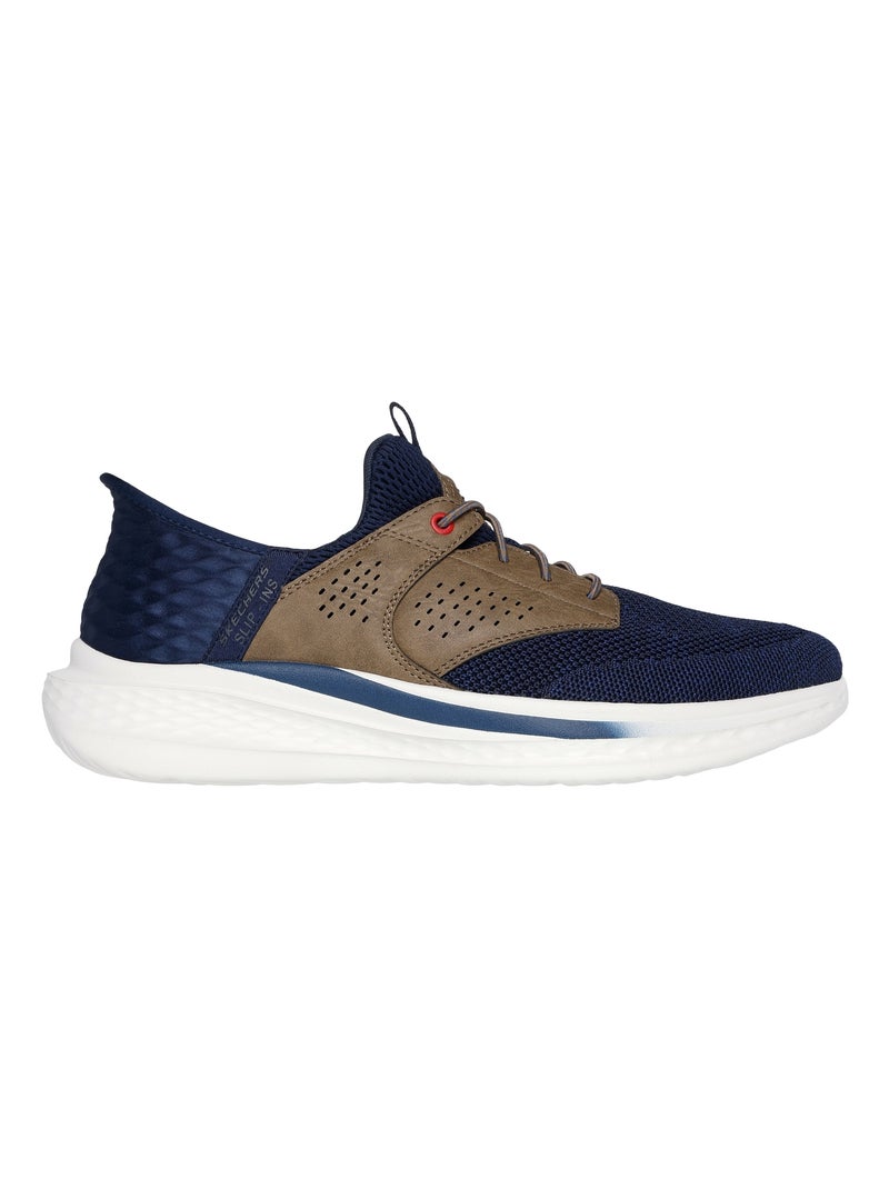 Basket à Lacets Skechers Slade Caster Bleu - Kiabi