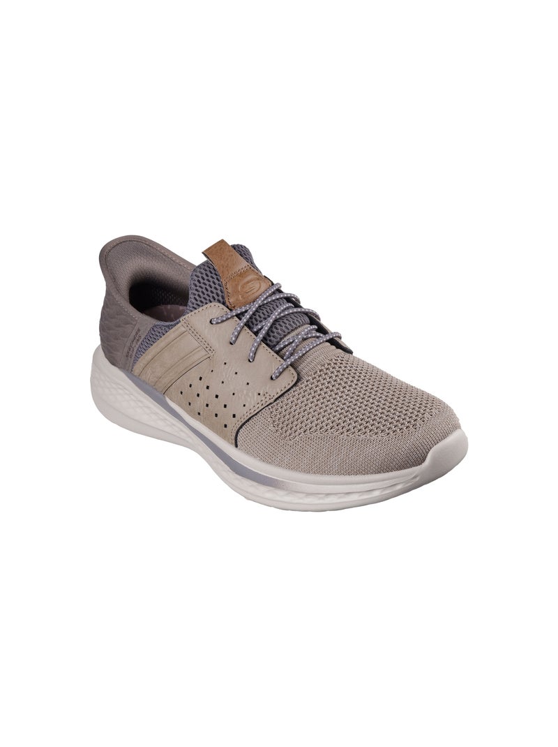 Basket à Lacets Skechers Slade Ocon Taupe - Kiabi