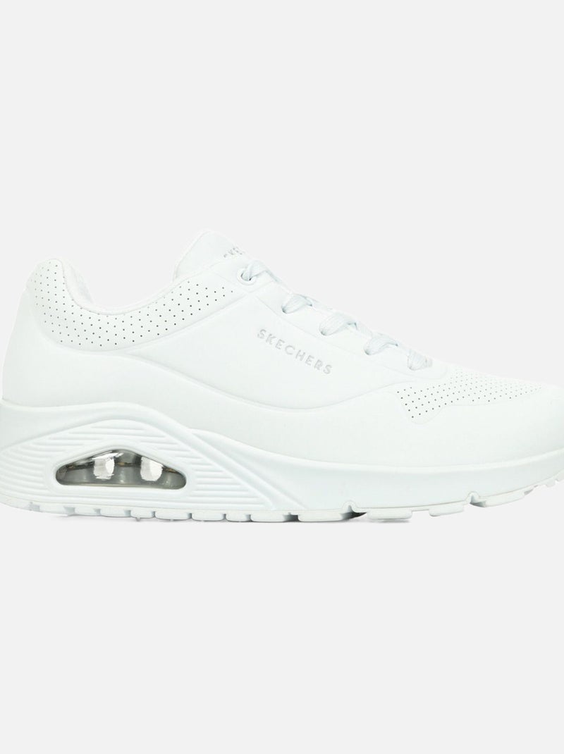Basket à lacets Skechers Stand On Air Blanc - Kiabi