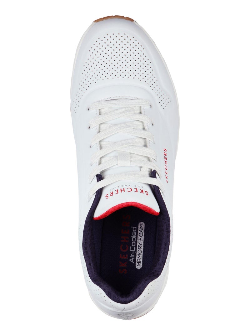 Basket à lacets Skechers Stand On Air Blanc - Kiabi