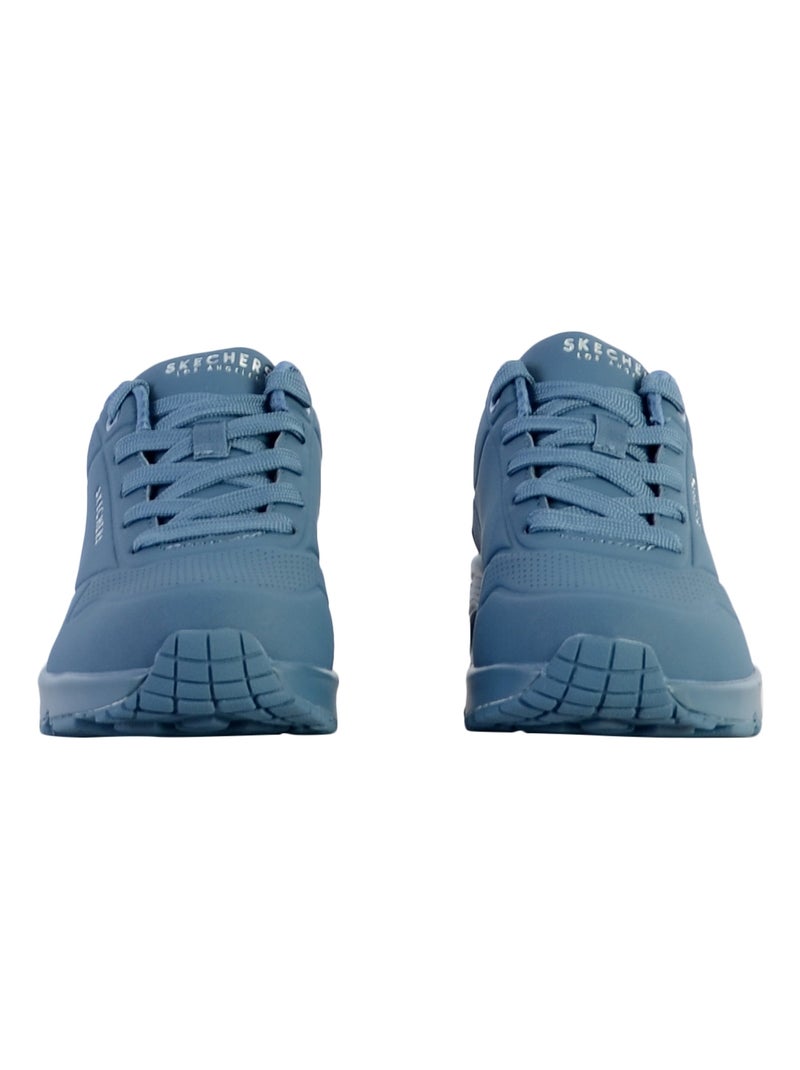 Basket à lacets Skechers Stand On Air Bleu - Kiabi
