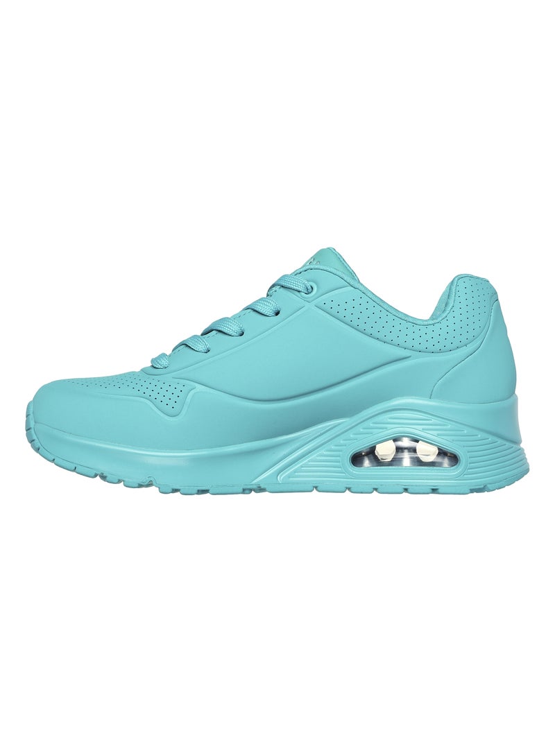 Basket à Lacets Skechers Stand On Air Bleu - Kiabi