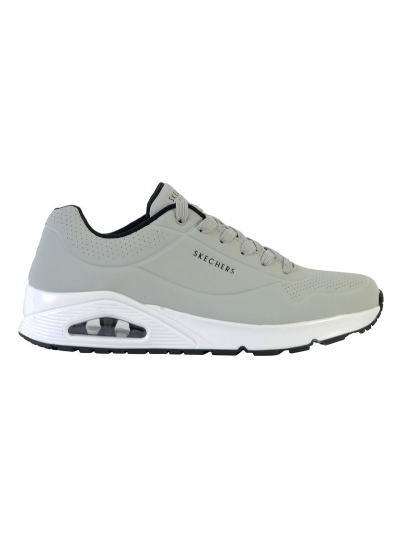 Basket à lacets Skechers Stand On Air Gris - Kiabi