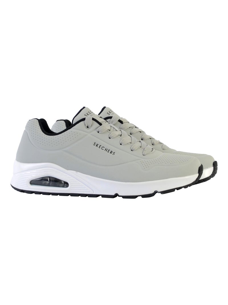 Basket à lacets Skechers Stand On Air Gris - Kiabi