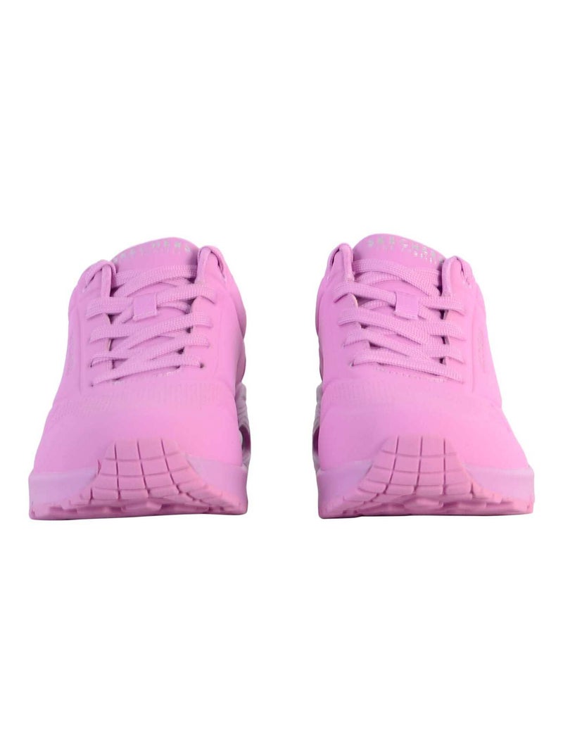Basket à lacets Skechers Stand On Air Gris - Kiabi