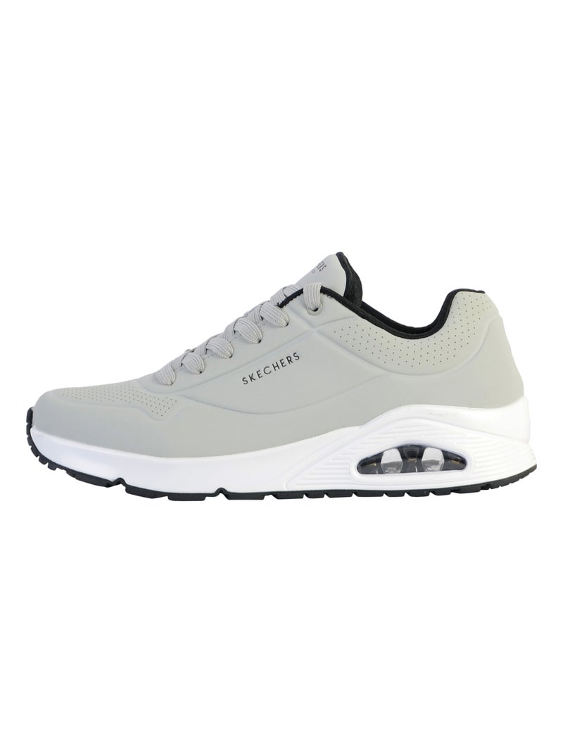 Basket à lacets Skechers Stand On Air Gris - Kiabi