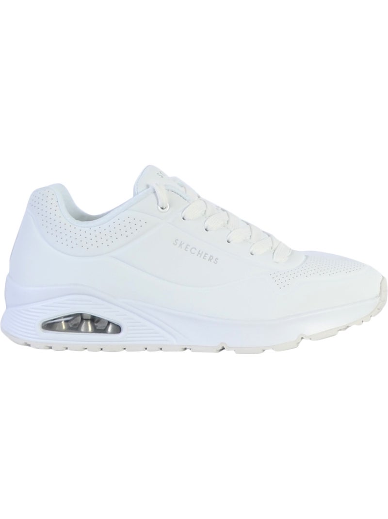 Basket à Lacets Skechers Stand On Air Homme Blanc - Kiabi