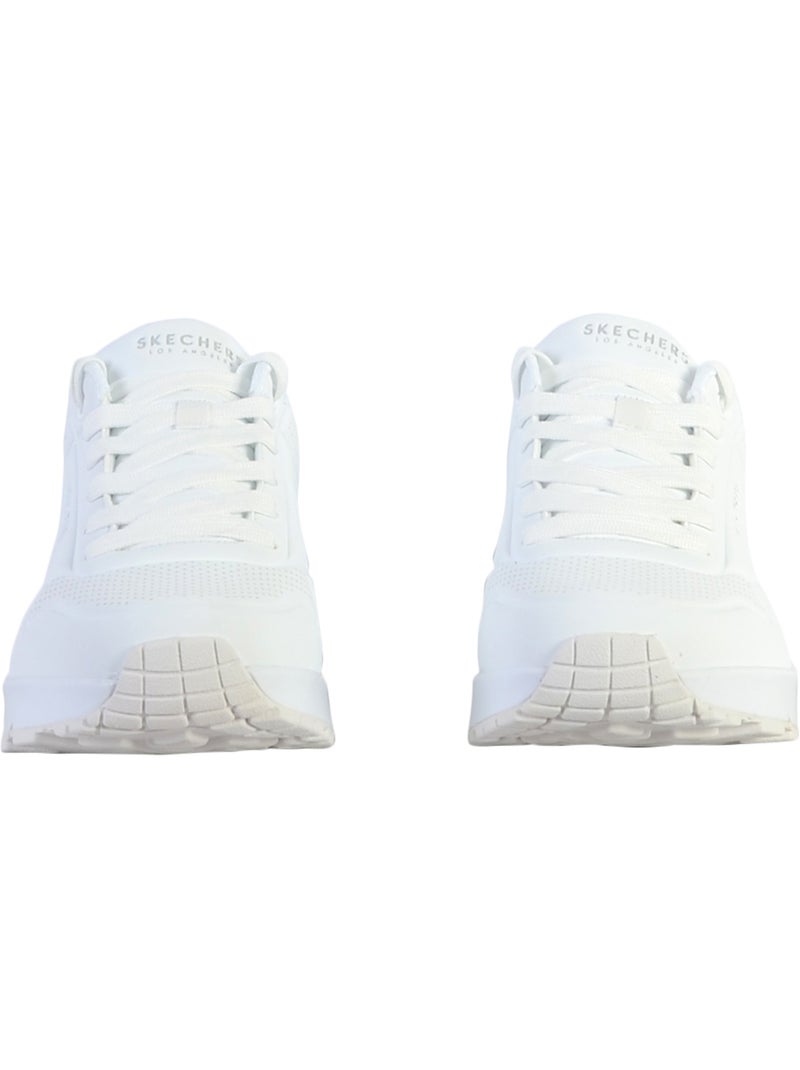 Basket à Lacets Skechers Stand On Air Homme Blanc - Kiabi