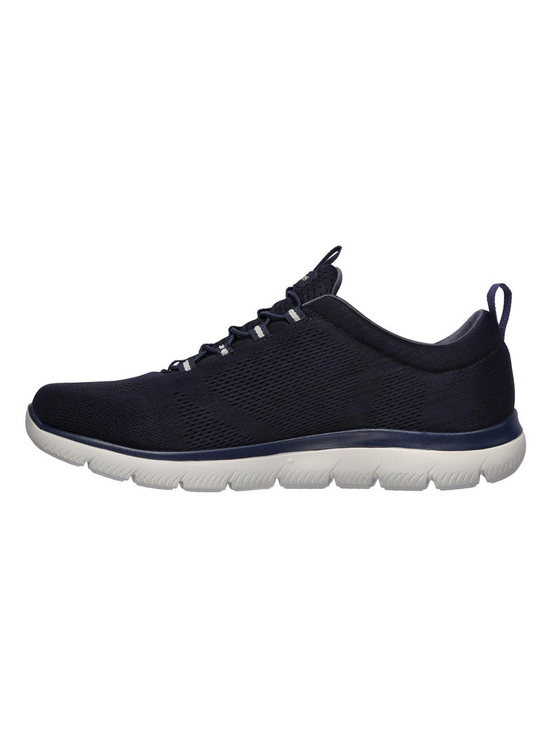 Basket à Lacets Skechers Summits Bleu - Kiabi