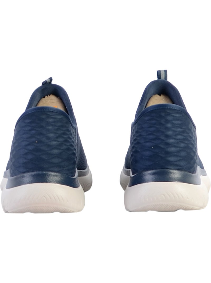Basket à Lacets Skechers Summits High Range Bleu - Kiabi