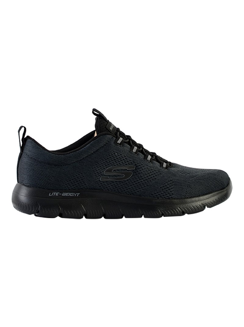 Basket à Lacets Skechers Summits Noir - Kiabi