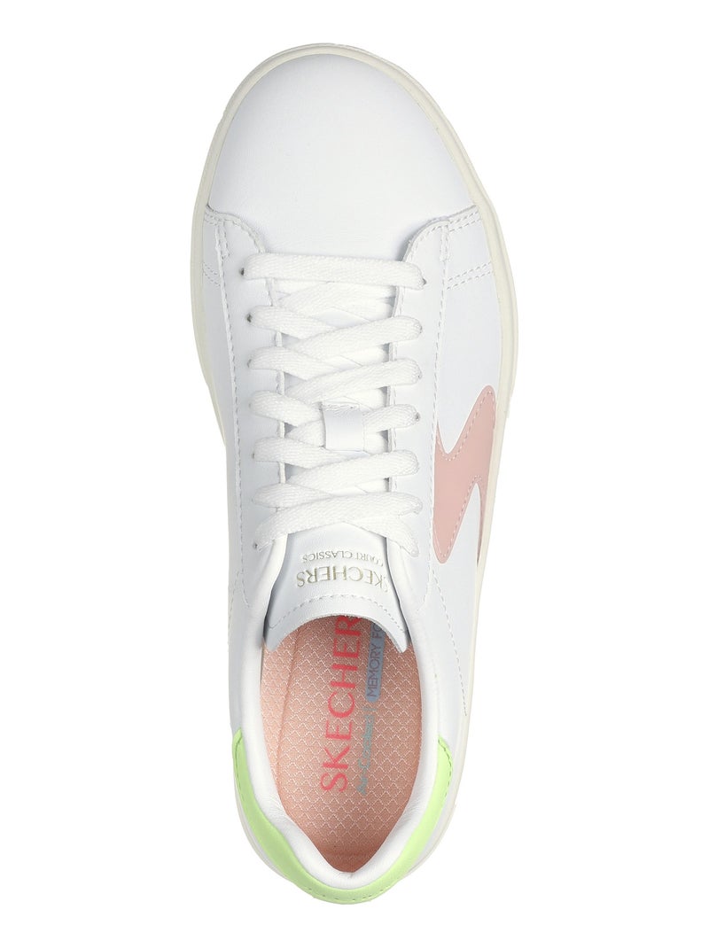 Basket à Lacets Skechers Top Grade Blanc - Kiabi
