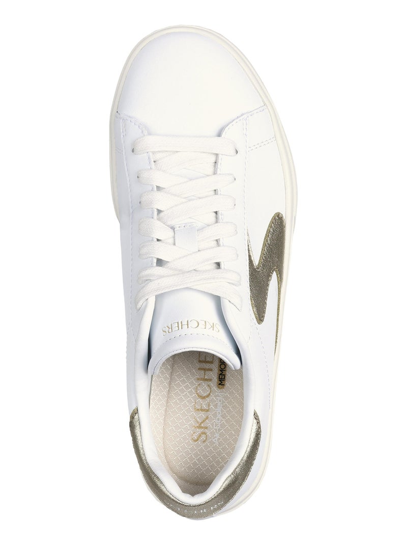 Basket à Lacets Skechers Top Grade Blanc - Kiabi