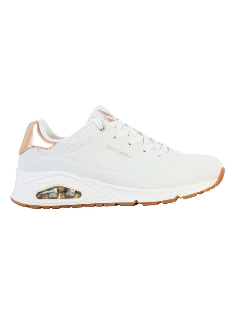 Basket à Lacets Skechers Uno-Golden Air Blanc - Kiabi