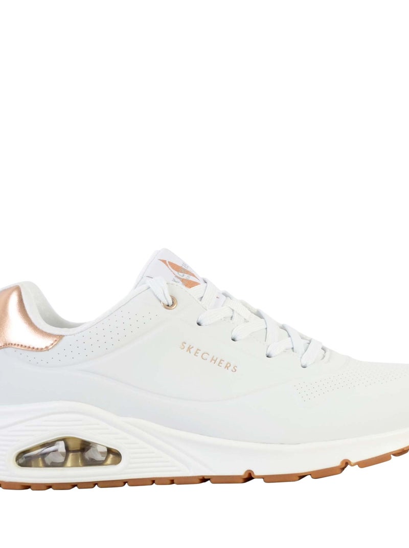 Basket à Lacets Skechers Uno-Golden Air Blanc - Kiabi
