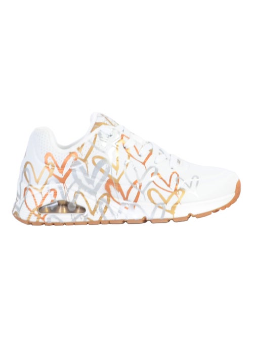 Basket à Lacets Skechers Uno-Metallic Love - Kiabi
