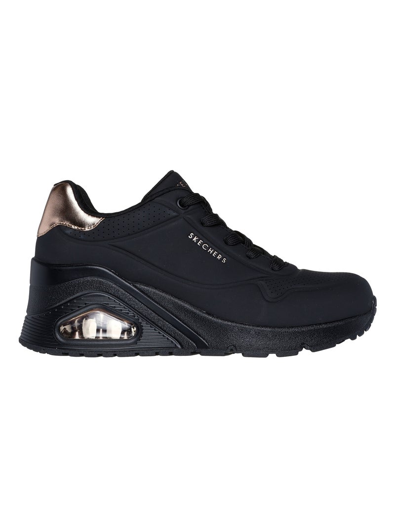 Basket à Lacets Skechers Uno Wedge Noir - Kiabi