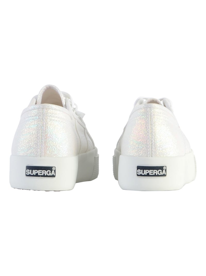 Basket à Lacets Superga 2730 Lame Blanc - Kiabi